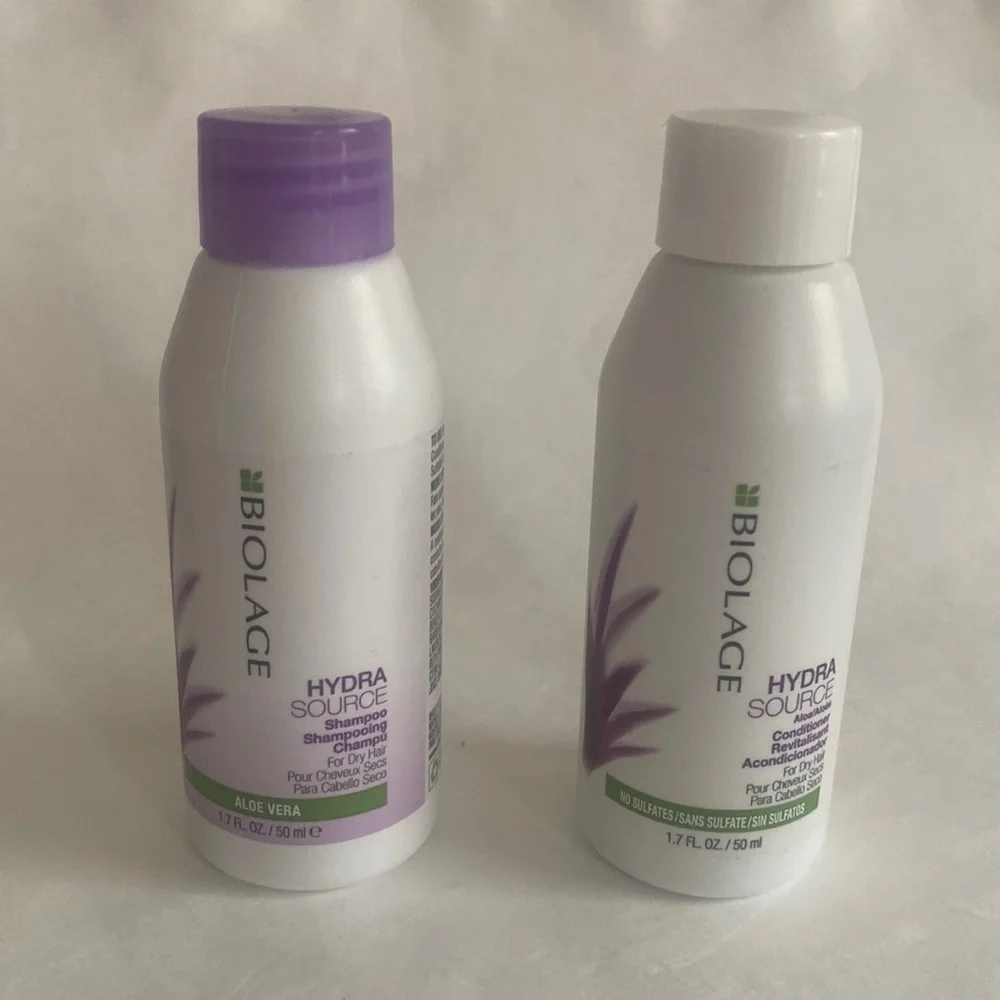 BIOLAGE Hydra Source Shampoo & Conditioner 1.7oz ea